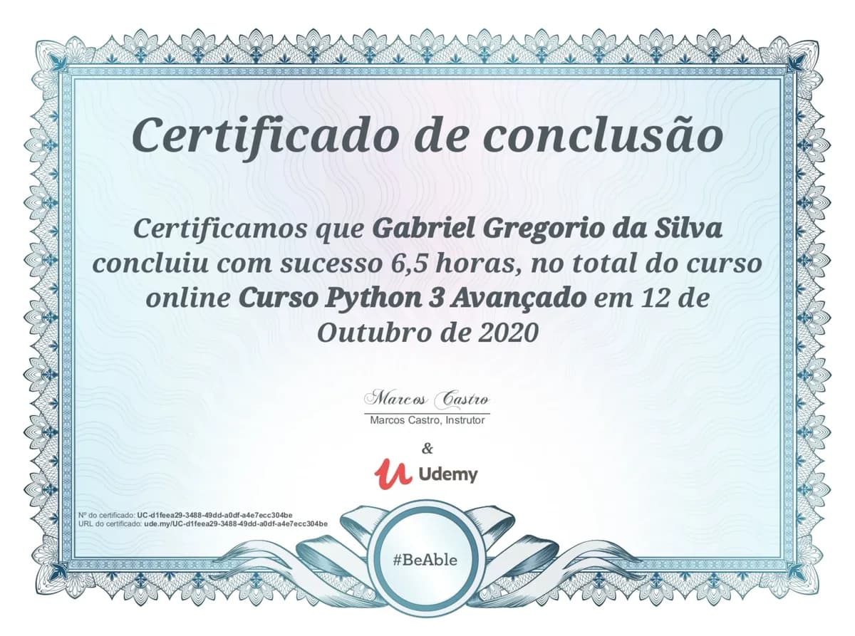 Curso Python 3 Avançado