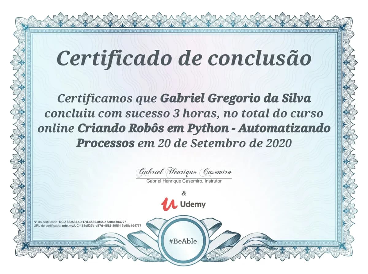 Criando Robôs em Python - Automatizando Processos