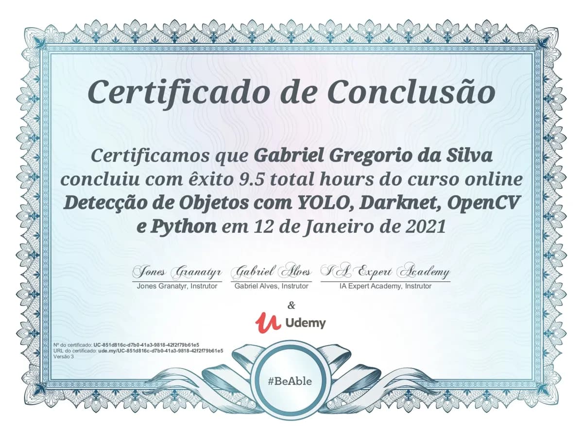 Detecção de Objetos com YOLO, Darknet, OpenCV e Python